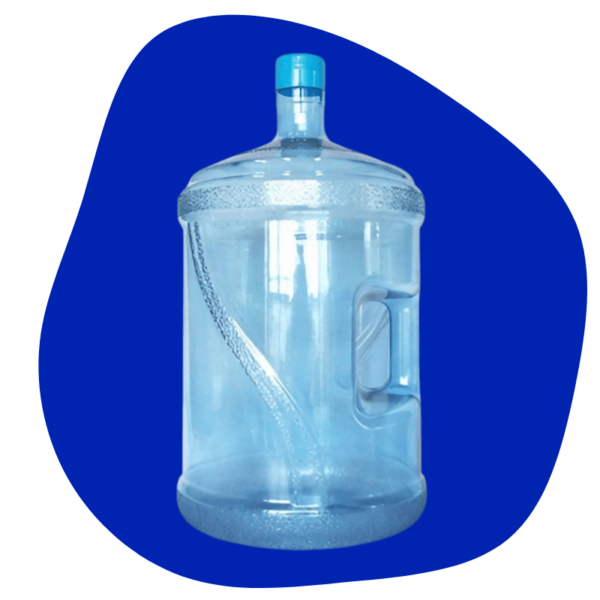 Toddmomy 5 Gallon Portable Water Jug | Leakproof Outdoor Water Container For Car, Camping, Home | Transparent PET